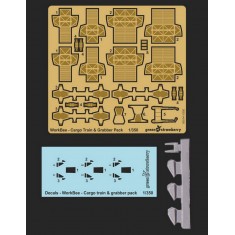 1/350 WorkBee Cargo Trains and Grabber Pack