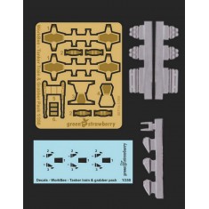 1/350 WorkBee #4 Tanker Train & Grabber Pack