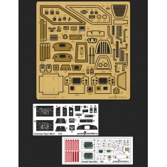 1/32 Colonial Viper Mk.II Detail Set for Moebius / Revell kits