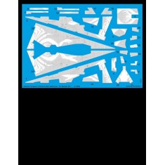 1/14500 Start Destroyer Admiral Thrawn's Chimera Decals for Bandai 001 kit