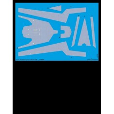 1/100000 Super Star Destroyer Decals for Bandai 016 kits