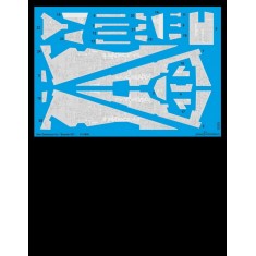 1/14500 Star Wars Start Destroyer Decals for Bandai #001 kits (water slide)