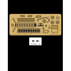 1/72 T-70 X-Wing PE Detail Parts for Bandai model