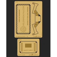 Label "Millennium Falcon" Display Placards