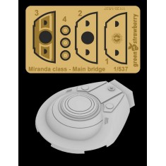 1/537 USS Reliant / Miranda class Main Bridge for AMT kit [STAR TREK II]