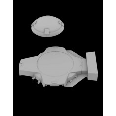 1/537 USS Reliant / Miranda class Navigation Deflector & Sensor for AMT [STAR TREK II]