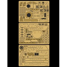 1/537 USS Reliant NCC-1864 Miranda class Exterior Detail set for AMT [STAR TREK II]