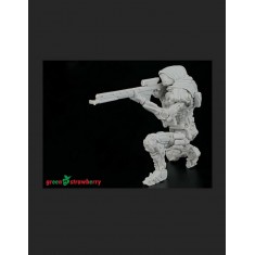 1/20 R.U-R Elite Recon Unit Robot Kneeling Sniper