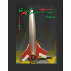 1/350 Star Explorers Retro Space Ship Full Resin kit