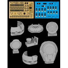 1/350 USS Enterprise/Constitution NCC-1701-A Star Ship Detail set for Polar Lights kit