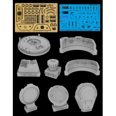 thumbnail image 2 of Paragrafix 1/350 TOS USS Enterprise Photo-Etched Detail Set - For Polar Lights Kit 2 of 5