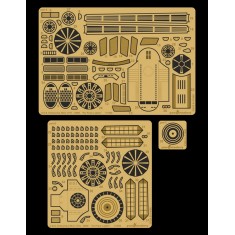 1/1000 U.S.S. Enterprise NCC-1701 SNW PE Detail Set for Polar Lights Kit