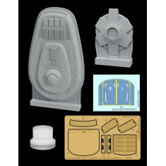 1/1400 Ambassador class - U.S.S. Yamaguchi NCC-26510 Bridge and Shuttlebay for AMT kit