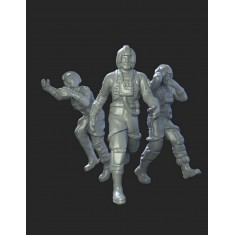 1/72 Hangar Crew Vol.IV X Wing Pilot (3 figures) [Star Wars]