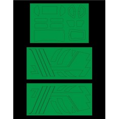 1/72 Razor Crest Masks for AMT kits [Star Wars: Mandalorian]