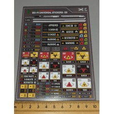 Sci-Fi Universal Self-Adhesive Stickers #03