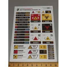 Sci-Fi Universal Self-Adhesive Stickers #04