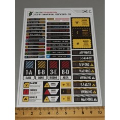Sci-Fi Universal Self-Adhesive Stickers #05
