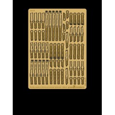 Wargaming - Purity Seals #Universal Tattered Ribbon (width: 2.5mm, photo-etch)