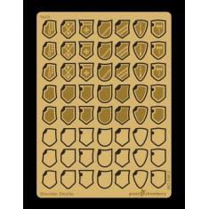Shoulder Shields Vol.II for 8.5mm High Wargaming Figures