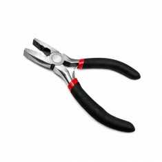 Steel Flat-Nose Pliers for Model Parts and Wire Bending (12cm)