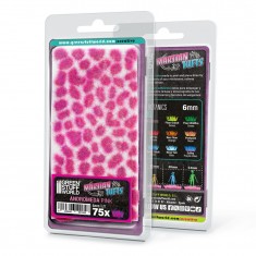 Self-Adhesive Martian Fluor Tufts - Andromeda Pink for Diorama Scenery