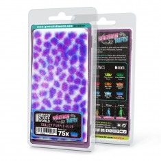Self-Adhesive Martian Fluor Tufts - Sulley Purple-Blue for Diorama Scenery