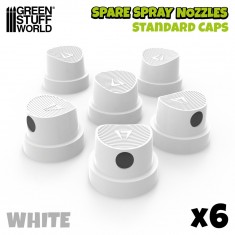 Caps Spray Paint - Standard White Fat Cap