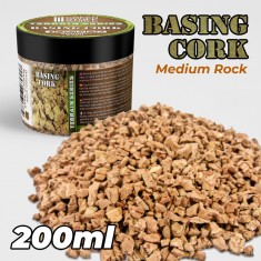 Basing Cork Grit - Thick - 200ml for Model Making