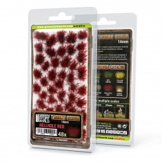 Thorny Scrubs - Hellhole Red for Dioramas and Scenery