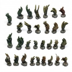 1/48-1/35 Seaweeds for Dioramas (3D Printed)