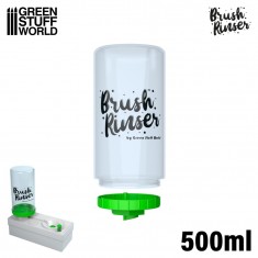 Brush Rinser Bottle 500ml - Green