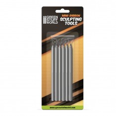 6pcs Mini Ribbon Sculpting Tool Set for Model Making
