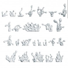 1/48-1/35 Resin Splash Effect for Dioramas