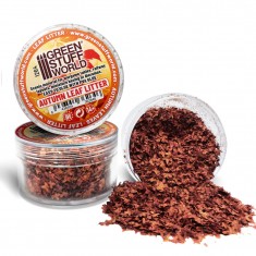 Leaf Litter - Autumn Orange for Dioramas and Scenery