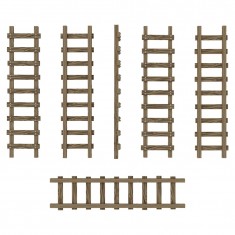 1/48-1/35 Resin Small Wooden Ladders for Dioramas (6pcs)