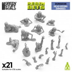 1/35 Dead Rising Zombies (21pcs)