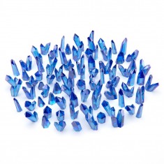 Blue Resin Crystals - Small for Dioramas and Scenery (80pcs)