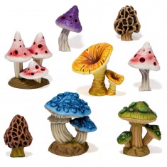 1/48 Resin Wild Mushrooms XL for Dioramas