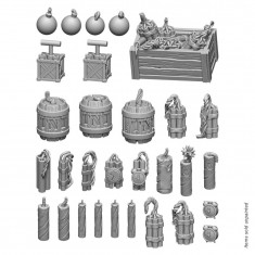 1/48 Resin Old World Explosives for Wargaming Miniatures and Dioramas