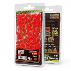 Self-Adhesive Blossom Tufts - 6mm - Red Flowers for Diorama Scenery (75pcs)