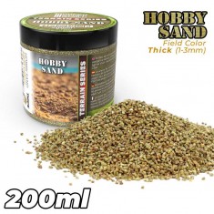 Thick Hobby Sand #Field Sand (200ml) Size of Grain: Approx. 1-2mm