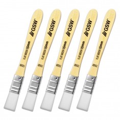 Large Flat Synthetic Brushes for Scenery Painting and Cleaning