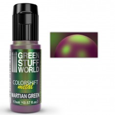 Colourshift Chameleon Acrylic Model Paint Martian Green (17ml)