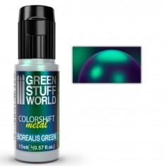Colourshift Chameleon Acrylic Model Paint Borealis Green (17ml)