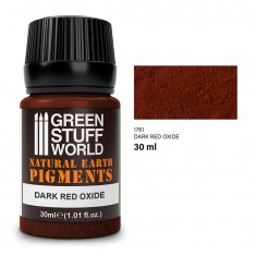 Model Weathering Pigment Powder - Dark Red Oxide (30ml)