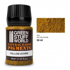 Model Weathering Pigment Powder - Yellow Ochre (30ml)