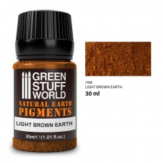 Model Weathering Pigment Powder - Light Brown Earth (30ml)