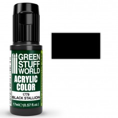 Maxx Formula Matt Acrylic Model Paint - Black Stallion (17ml)