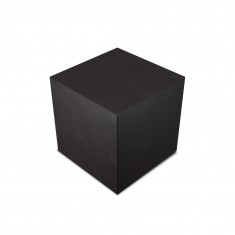 Black MDF Display Plinth (50 x 50 x 50mm)
